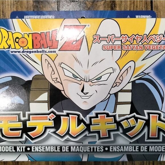 DragonBall Z Super Saiyan Vegeta Irwin Model Kit Figure 2000 Funimation - Picture 1 of 9